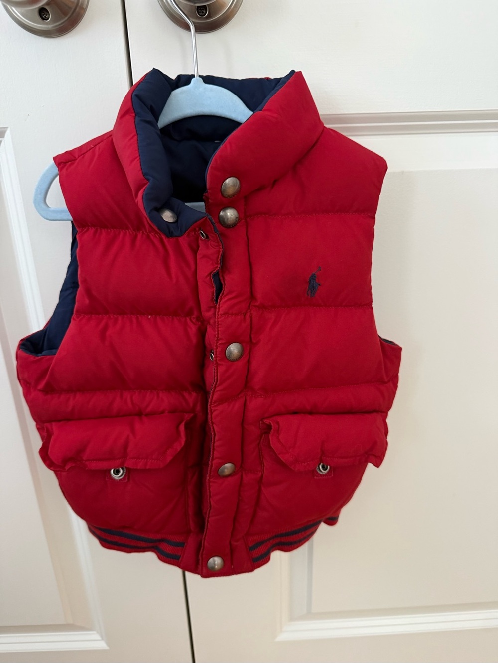 Ralph Lauren Reversible Quilted Puffer Vest for toddler 3T